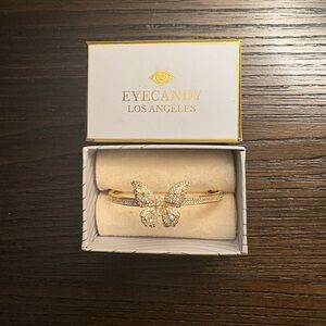 NEW Eye Candy Gold Butterfly Bracelet
